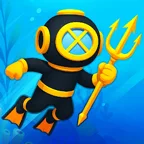 Ícone do jogo Dive & Fish